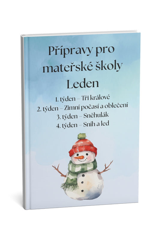 Přípravy pro mateřské školy: Leden
