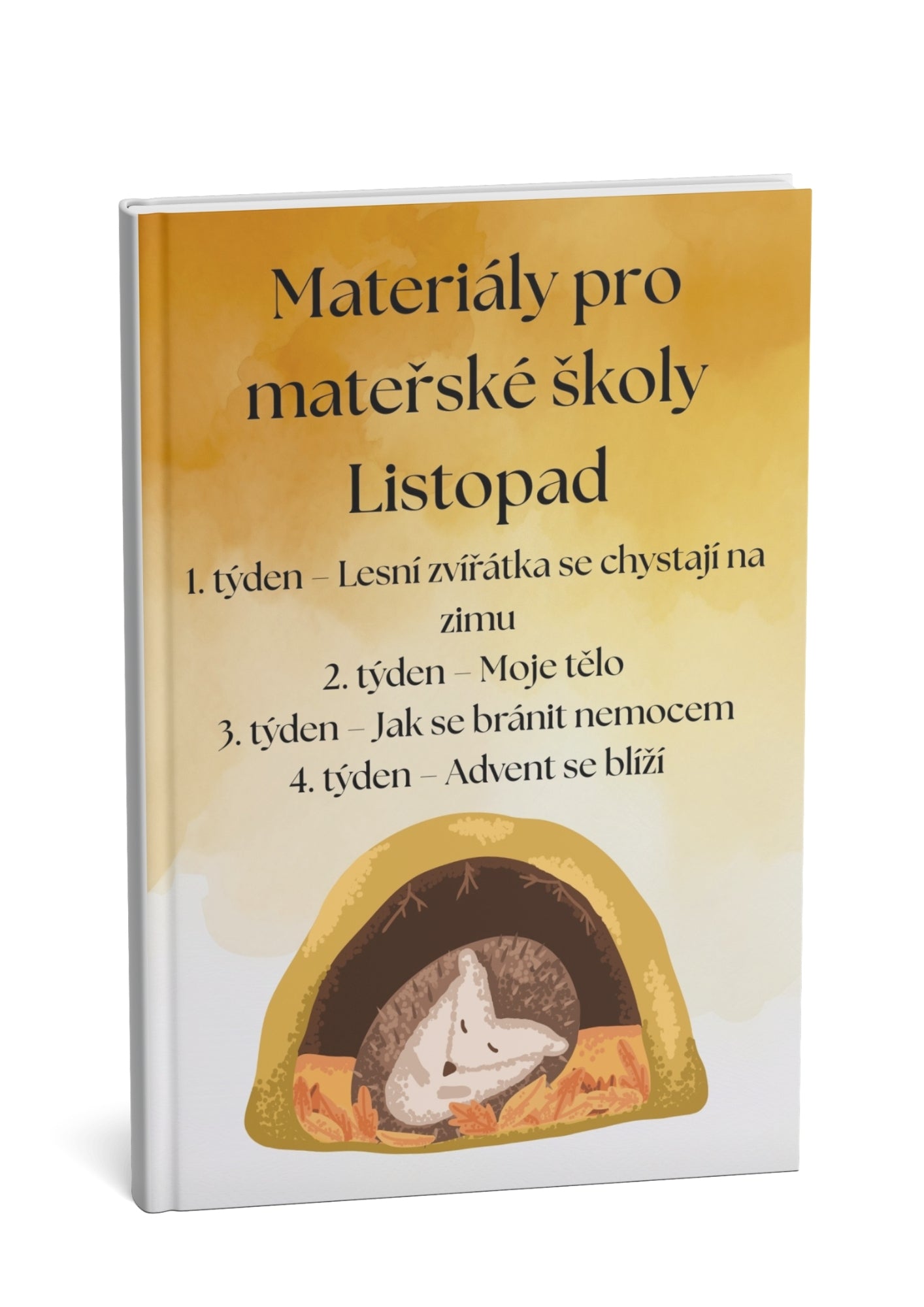 Materiály pro mateřské školy: Listopad